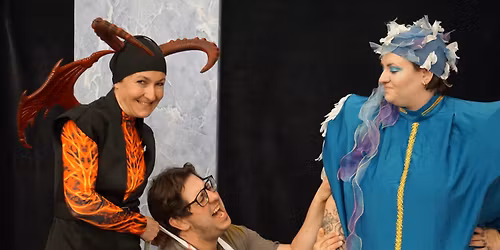 Theaterauff\u00fchrung: \u201eWo zur H\u00f6lle geht\u2019s zum Himmel?\u201c von Andreas Wening