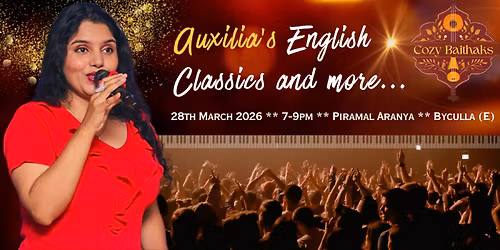 Cozy Baithaks with Auxilia. (English Music & more..)