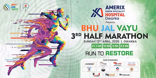 Bhujalvayu Half Marathoon 3rd Edition