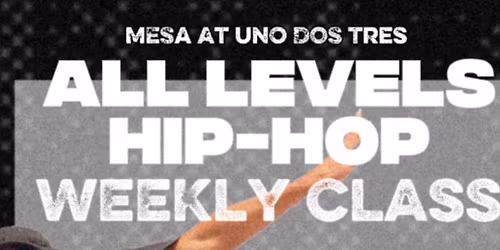 All Levels Hip Hop Dance Class