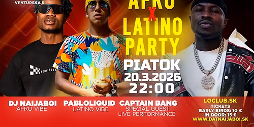 Afro X Latino Party Bratislava
