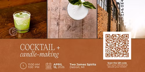 Cocktail + Candle-Making Workshop