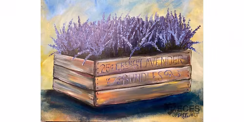 Let's Paint a Box of Lavender