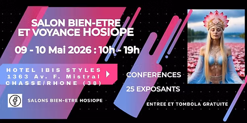 Salon Bien-Etre et de la Voyance HOSIOPE - 2\u00e8me Edition