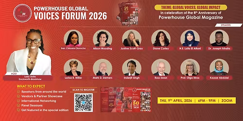 Powerhouse Global Voices Forum 2026