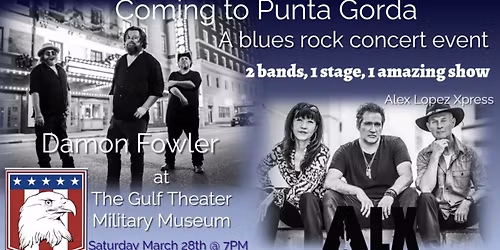Damon Fowler and Alex Lopez Blues Rock Show