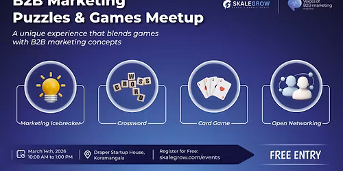B2B Marketing Puzzles & Games Meetup