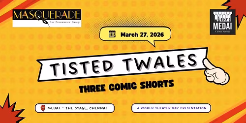 TISTED TWALES - 3 bilingual COMIC SHORTS