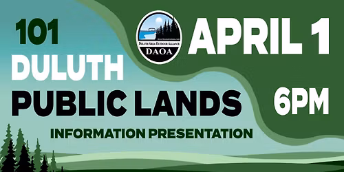 101 Duluth Public Lands Information Presentation