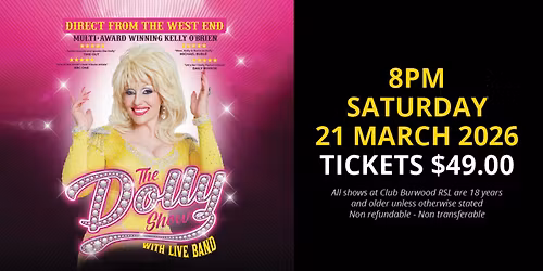 The Dolly Show \u2013 Direct from the UK!