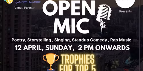 GURUGRAM OPEN MIC - Poetry, Storytelling, Singing, Standup Comedy, Mono-act - Poetiyapa