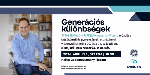 Gener\u00e1ci\u00f3s k\u00fcl\u00f6nbs\u00e9gek - STEIGERVALD KRISZTI\u00c1N gener\u00e1ci\u00f3kutat\u00f3 el\u0151ad\u00e1sa