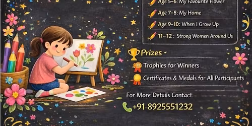 Women's Day-Drawing Competition for Kids