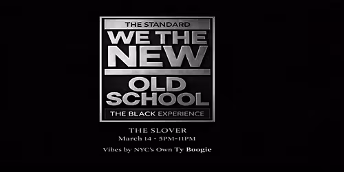 We The New Old School All Black