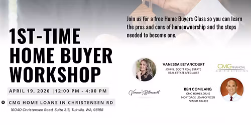 1st Time Home Buyer Workshop