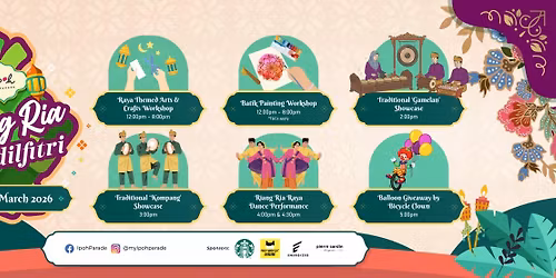 Riang Ria Aidilfitri at Ipoh Parade