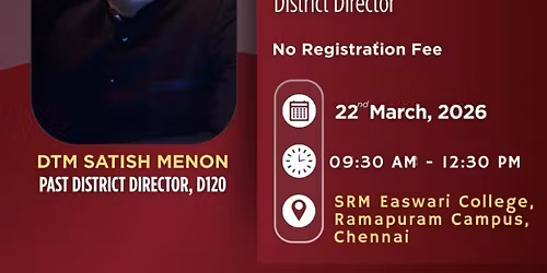 Unlocking Your Leadership Potential - An Interaction with Past District Director