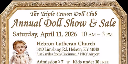 Triple Crown Doll Club Show & Sale