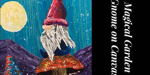 Young Masters Youth Art Club: One Day Class - Magical Garden Gnome Acrylic