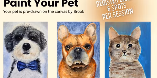 Paint Your Pet Workshop