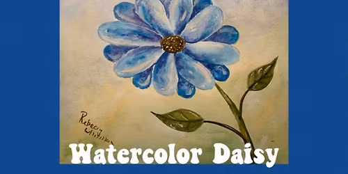 Young Masters Youth Art Club One-Day Class: Watercolor Wonders - Daisy