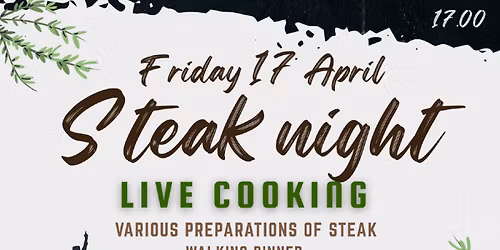 Steak Night & great wines.