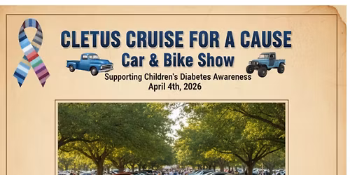 Cleatus's Cruise for a Cause Supporting children with diabetes 