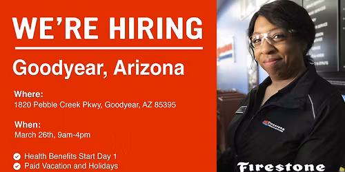 Firestone Hiring Event - Same-Day Offers!