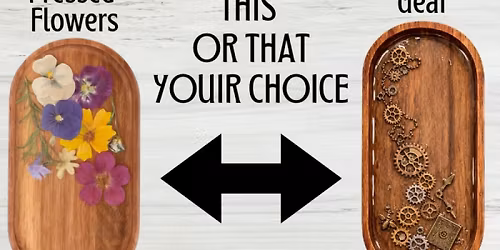 Sip & Create At Odd Man Rush Brewing! Resin Trays *ADVANCED RESERVATION REQUIRED