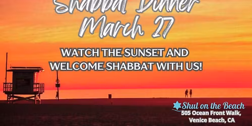 Shabbat Dinner at the Beach