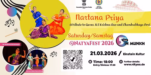 Indian Classical Dance Theatre:NatyaFest 2026