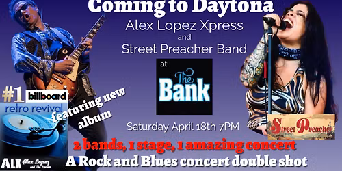 Blues Rock  Alex Lopez and Street Preacher