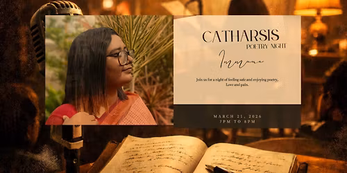 CATHARSIS- Poetry Night