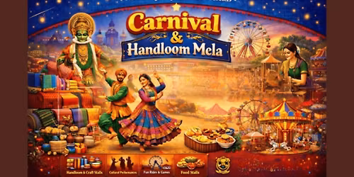 Carnival Handloom Mela 2026 by Noida Royal Sports Club
