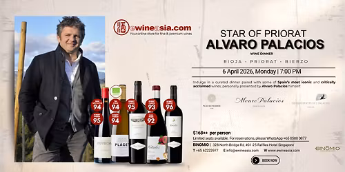 Alvaro Palacios Wine Dinner