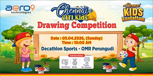 CHENNAI CITI KIDS DRAWING COMPETITION (Perungudi)