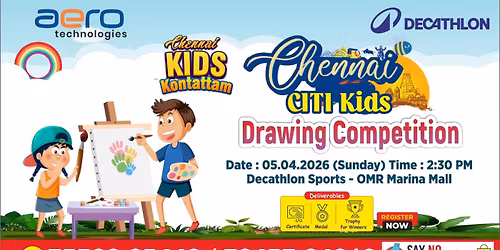 CHENNAI CITI KIDS DRAWING COMPETITION (Marina Mall)