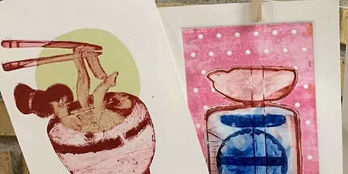 Grafisk tryk - Collografi og Chine Coll\u00e9