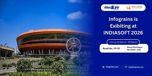 Meet Infograins at IndiaSoft 2026
