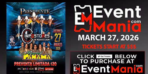 Impostores de Nuevo Leon y Tropical Panama - Rosenberg, TX