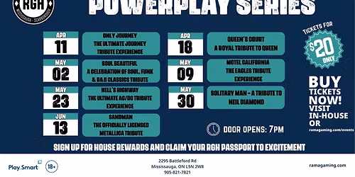 RGH Powerplay Series in Mississauga