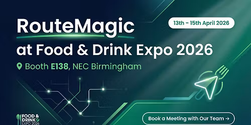 RouteMagic at Food & Drink Expo 2026