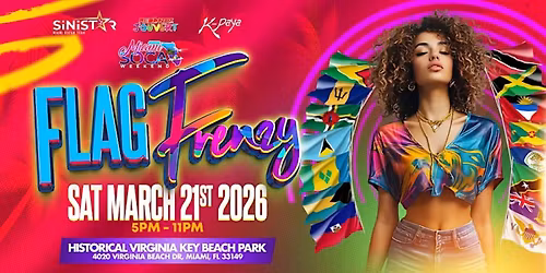 FLAG FRENZY (Miami Soca Weekend)