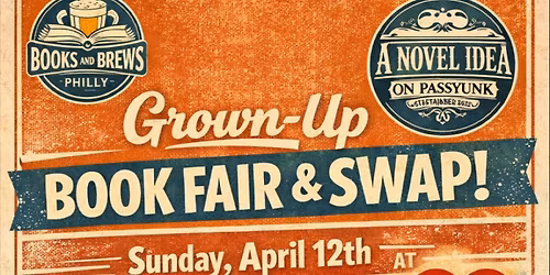 Grown-Up Book Fair and Swap-Love City