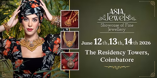 Asia Jewels Show 2026 - Coimbatore