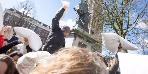 Kussengevecht Utrecht \u2013 International Pillow Fight Day bij Beton-T