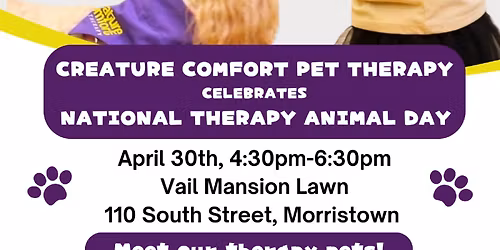 National Therapy Animal Day