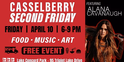 Alana Cavanaugh headlines April\u2019s  Casselberry Second Fridays at Lake Concord Park