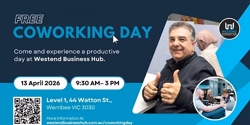 CoWorking Day at Westend Business Hub \u2013 Free Entry