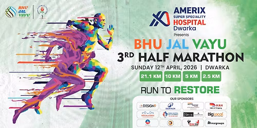 Bhujalvayu Half Marathoon 3rd Edition